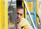  ?? FOR THE HERALD Camille Rodríguez Montilla ?? Julio Chacón waits to fill his truck with diesel at a service station in Caracas on Friday.