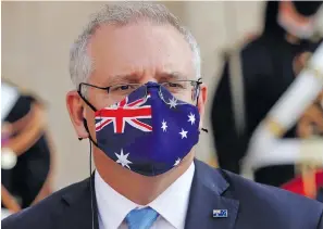  ??  ?? Australian Prime Minister Scott Morrison.
