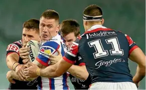  ??  ?? Shaun Kenny-Dowall was solid in his Knights debut.