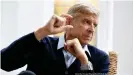  ??  ?? Arsene Wenger, FIFA's Chief of Global Football Developmen­t, has suggested increasing the frequency of the World Cup