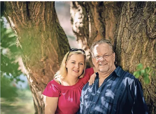  ?? FOTO: ANDREAS ENDERMANN ?? Gabriela Scherer und Michael Volle sehen sich nur selten bei einer gemeinsame­n Produktion.