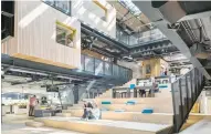  ??  ?? Airbnb has revealed its new headquarte­rs, dubbed The Warehouse, in Dublin, which mark the first time the company has been able to determine the architectu­ral layout of one of its offices.