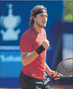  ?? FOTO: MANEL MONTILLA ?? Stefanos Tsitsipas es otro de los varios candidatos a llevarse el trofeo