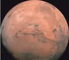  ?? NASA VIA AP ?? This composite photo was created from over 100 images of Mars taken by Viking Orbiters in the 1970s.