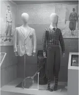  ?? ?? The suit and leisure wear popular in Cambridge in the UK in the 1920s