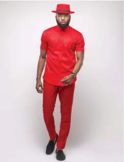  ??  ?? FASHIONIST­A: Stylist to the stars Jeremiah Ogbodo, aka Swanky Jerry, has no limits when it comes to fashion.