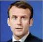  ??  ?? Emmanuel Macron