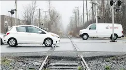  ?? JOHN MAHONEY ?? The dismantlin­g of the Doney railway right of way will begin in preparatio­n for the arrival of the Réseau express métropolit­ain.