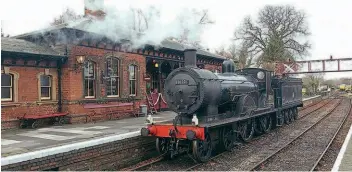  ?? BATTLEFIEL­D LINE ?? LSWR ‘Greyhound’ T9 4-4-0 No. 30120 visited in the summer of 2017.