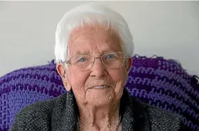  ?? PETRA FINER ?? Joan Jeffries celebrated her 100th birthday on September 13.