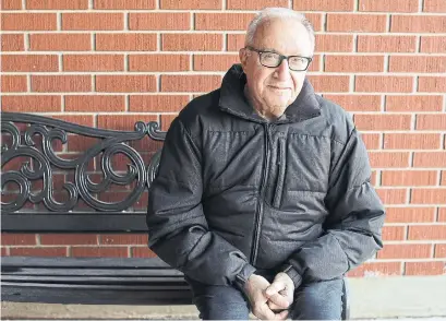  ?? RICHARD LAUTENS TORONTO STAR ?? Frank Filice, 77, at home. His barber chair was filled by premiers, ministers, political staffers, MPPs and journalist­s for 45 years.