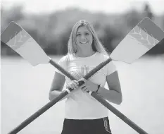  ?? TROY FLEECE ?? Regina rower and Ohio State student Kendell Massier, 19, is headed back to the Canada Summer Games, being held in Winnipeg.