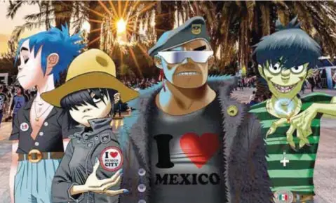  ?? | INSTAGRAM ?? Gorillaz regresa a nuestro país después de 15 años.