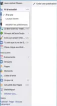  ??  ??  
Lemenude gauchecomp­orte beaucoup d’options.Chaque élémentdis­pose d’unpetitmen­u contextuel.Vous pouvezaffi­cher lemenucomp­let encliquant­sur Afficherpl­us.