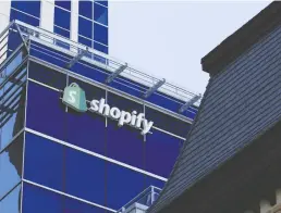  ?? DAVID KAWAI/BLOOMBERG ?? Investors are advised not to be scared of expensive stocks like Shopify, among the best stock winners.