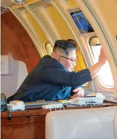  ?? Foto: afp ?? Trübt sich der Ausblick wieder ein? Ob Kim Jong Un an dem vereinbart­en Treffen mit US Präsident Donald Trump festhält, ist wieder ungewiss.