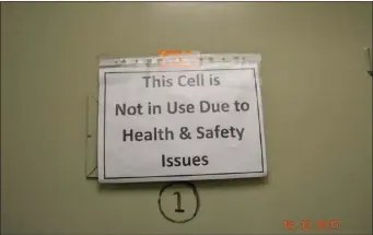  ??  ?? There are currently no cells being used at Sligo Garda Station