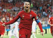  ?? — ap ?? In the news: Cristiano ronaldo talked about his grouses with manchester United before joining the Portugal World Cup squad in Qatar.