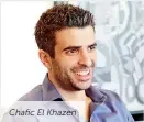  ??  ?? Chafic El Khazen