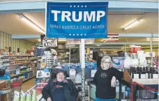  ?? H. Richardson, Denver Post file Helen ?? In Rio Blanco County where Nichols Store in Rangely is a popular local hangout, Trump received 81 percent of the vote in 2016.