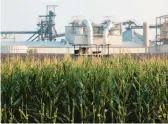  ?? STEPHEN GROVES/AP 2021 ?? An EPA proposal to raise the amount of ethanol and other biofuels in national fuel supplies is hailed by some. Above, a South Dakota ethanol refinery.