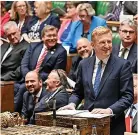  ?? UK Parliament/Jessica Taylor ?? > Deputy Prime Minister Oliver Dowden during Prime Minister’s Questions