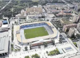  ?? ÁNGEL DE CASTRO ?? Parcela del estadio de La Romareda, que se amplió modificand­o el PGOU.