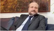  ??  ?? Al vertice. Antonio Bruzzone dg BolognaFie­re