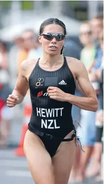  ?? Photo: FAIRFAX NZ ?? Andrea Hewitt has her sights set on a podium finish in Chicago.