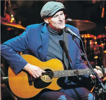  ?? THE ASSOCIATED PRESS ?? Unlike some of his musical contempora­ries, James Taylor has no plans to stop touring.