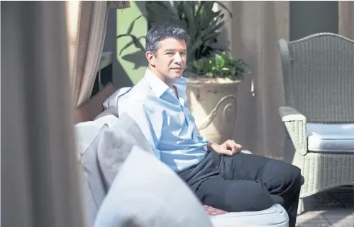  ??  ?? Travis Kalanick desembarcó en San Francisco, donde creó Uber en 2009