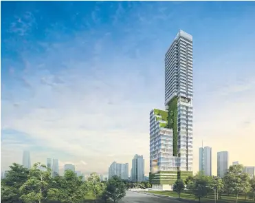  ??  ?? Conner Ratchathew­i was one of the 10 new condo projects for which Plus Property was sole sales agent during the first seven months of the year.