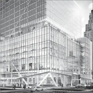  ??  ?? SIZING UP: Shiseido Cosmetics could expand to 200,000 square feet at 390 Madison Ave. (above) from its current 76,000 square feet at 900 Third Ave.