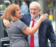  ??  ?? Jeremy Corbyn and top aide Karie Murphy