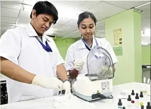  ??  ?? The diploma in Medical Laboratory Technology offered by PTPL is designed for students who are interested in scientific discoverie­s and medical research.