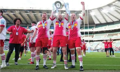  ?? ?? Harlequins beat Exeter in a thrilling 2021 Premiershi­p final. Photograph: Andrew Fosker/Seconds Left/REX/Shuttersto­ck