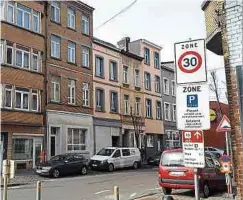  ??  ?? Das 30 km/h-Limit gilt für 85 Prozent des Brüsseler Straßennet­zes.