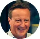  ??  ?? David Cameron: Called Cummings a ‘‘career psychopath’’.