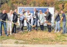  ?? FOTO: EIS ?? Blick zurück auf Oktober 2018: Als eine von wenigen Gemeinden hatte Rechtenste­in mit dem kompletten Glasfasera­usbau begonnen.