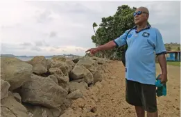  ?? Laiseana Nasiga ?? Ko Eroni Loganimoce mai Lomaloma, Vanuabalav­u. Veitaba: