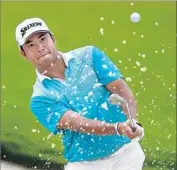  ?? Jeff Siner Charlotte Observer ?? RANKED THIRD in the world, Hideki Matsuyama is coming off a victory last week. He shot a 64.
