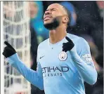  ??  ?? SUPER SUB: City ace Raheem Sterling