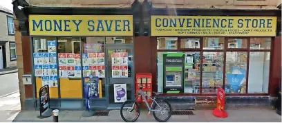  ?? Google Maps ?? The Money Saver store, on Whalley Road, Clayton-le-Moors.