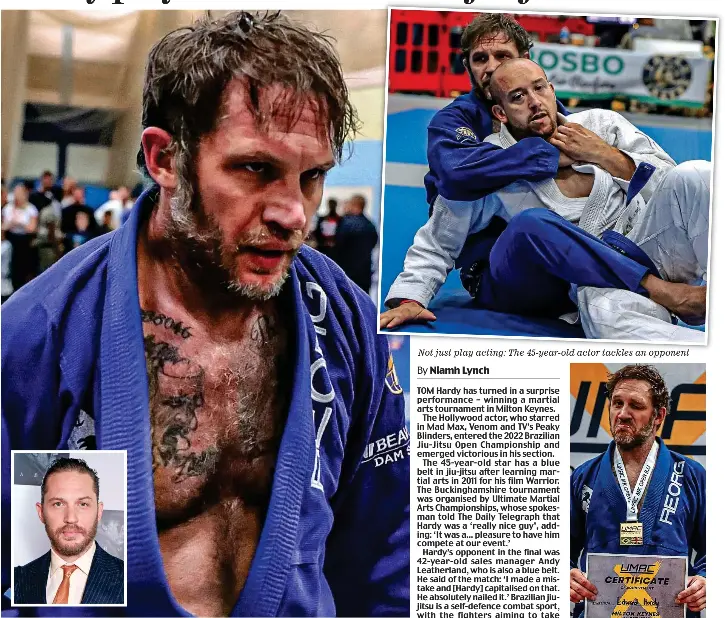Hardy plays a blinder to win jiu-jitsu crown - PressReader