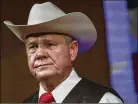 ??  ?? Former Alabama Chief Justice and U.S. Senate candidate Roy Moore