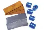  ??  ?? In addition to a range of wrapped and unprotecte­d steel coils is steel plate in freshly rusted and plain finishes.