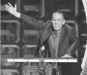  ?? JOHN SHEARER/INVISION 2012 ?? Actor and stand-up comic Gilbert Gottfried, 67, died from a rare genetic muscle disease.