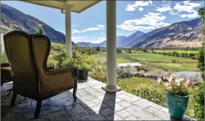  ?? ?? Special to Okanagan Newspaper Group
Luxury real estate, like Seven Stone Wineries which is pictured here and listed at $6.9 million, has been somewhat insulated against interest rate hikes.