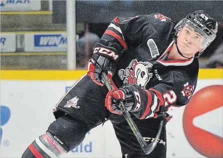  ?? OHL IMAGES ?? Niagara defenceman Liam Ham scored his first goal of the 2018-19 Ontario Hockey League season in a Friday night road loss to Mississaug­a.