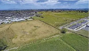  ??  ?? The $123 million village will be built on a 6.4ha site on Kimbrae Drive.